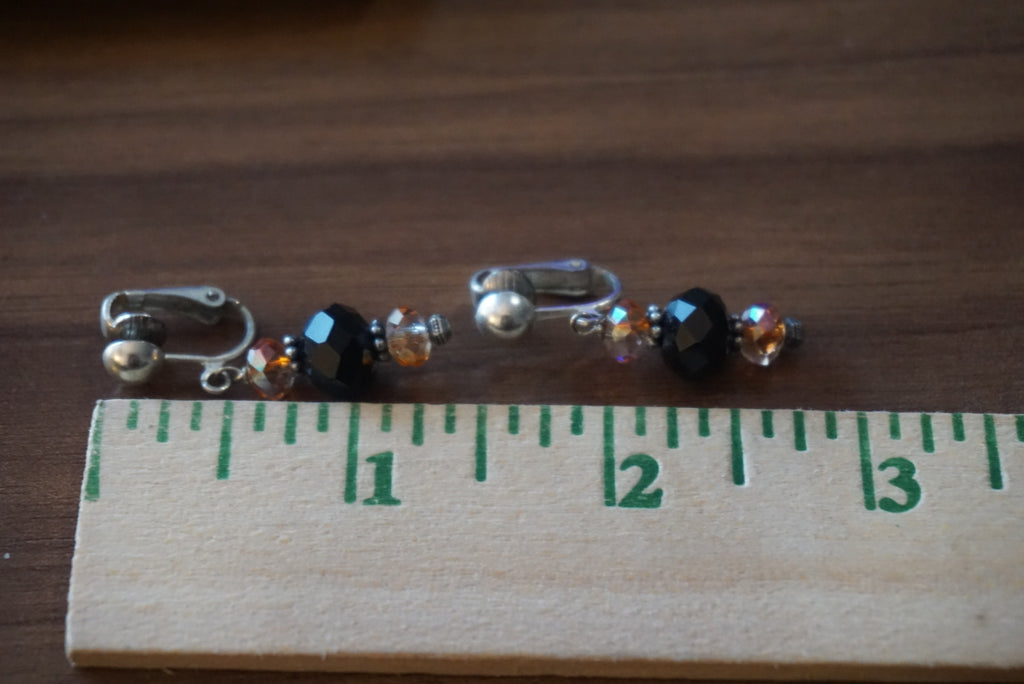 Elegant Beaded Dangle Earrings