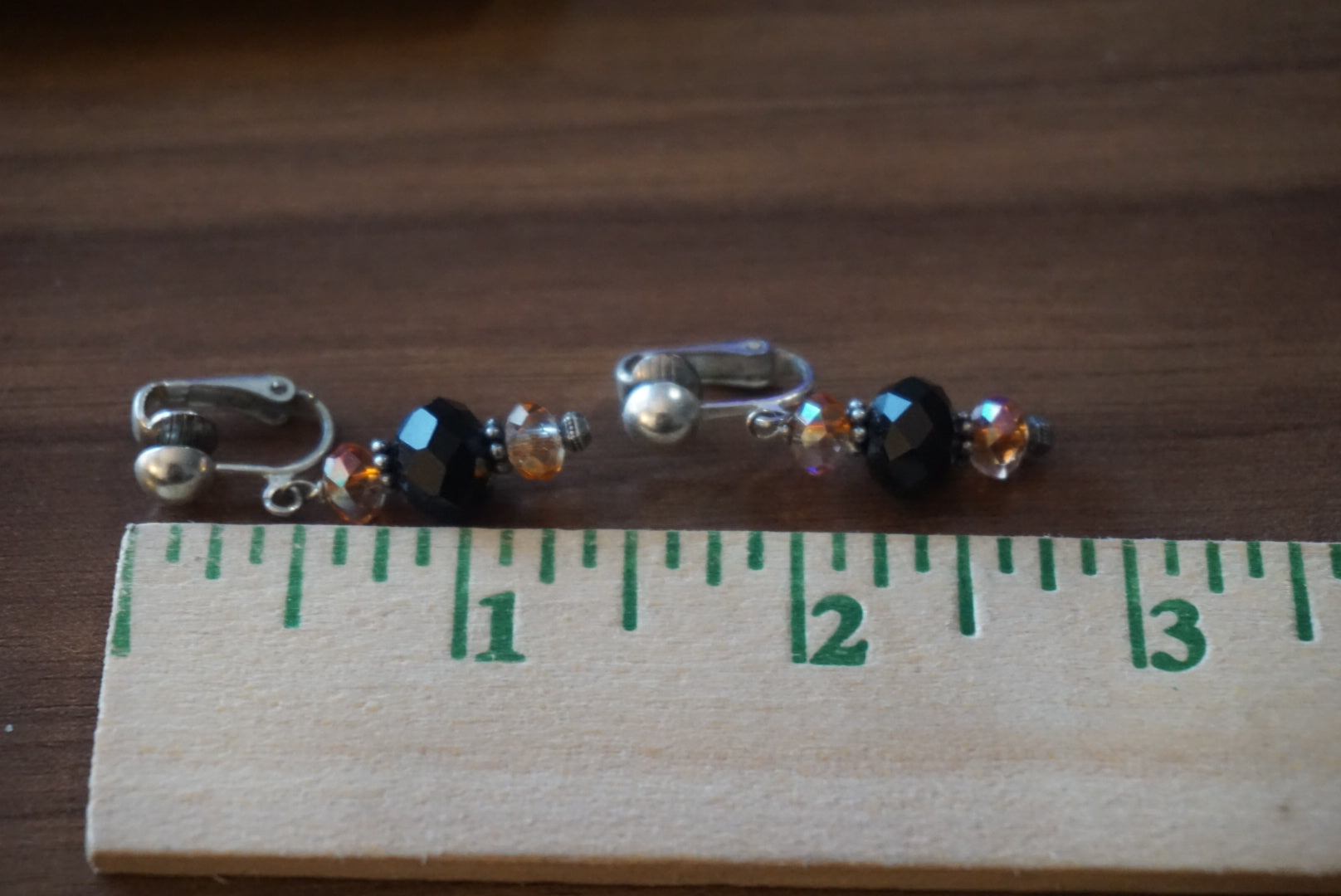 Elegant Beaded Dangle Earrings