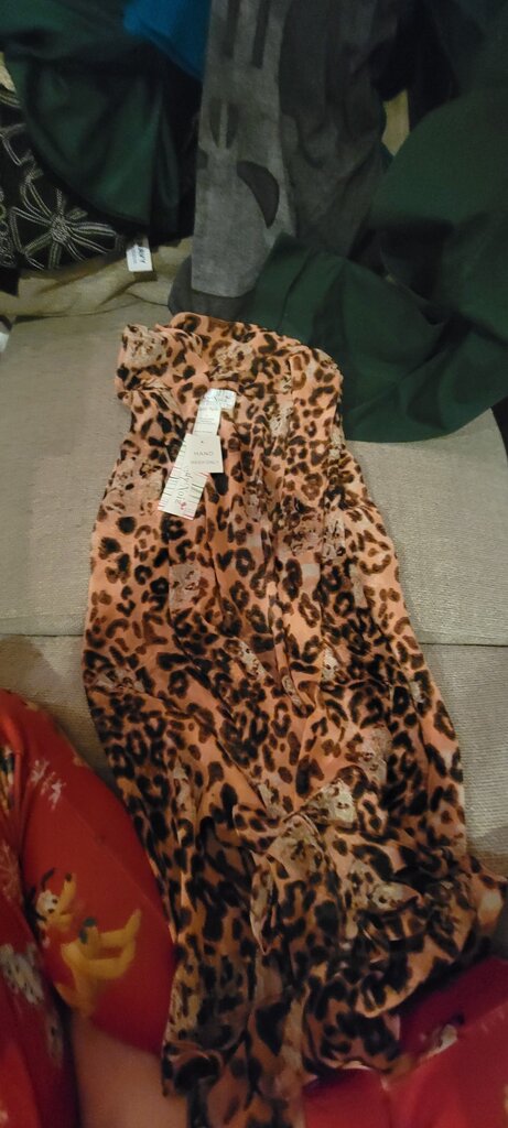 Lady Noiz Leopard Print Blouse
