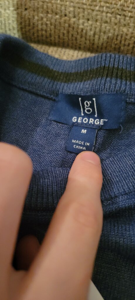 George Blue Long Sleeve Shirt