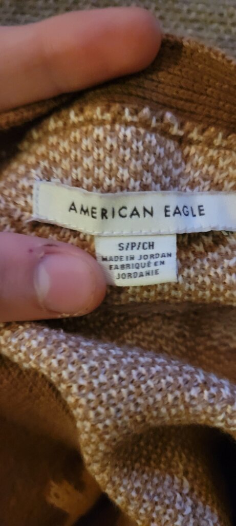 American Eagle Floral Cardigan