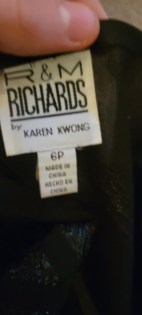 R&M Richards Black Cardigan