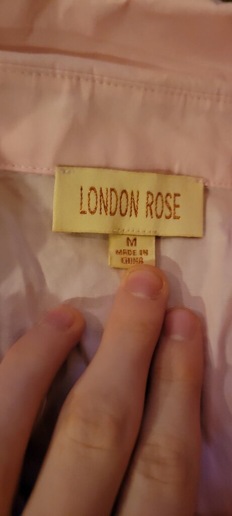 London Rose Pink Dress Shirt