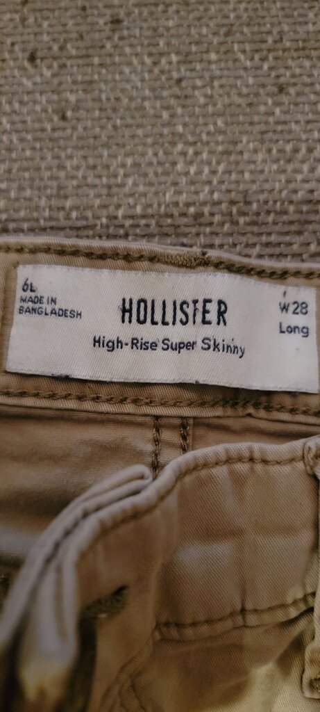 Hollister High-Rise Super Skinny Pants