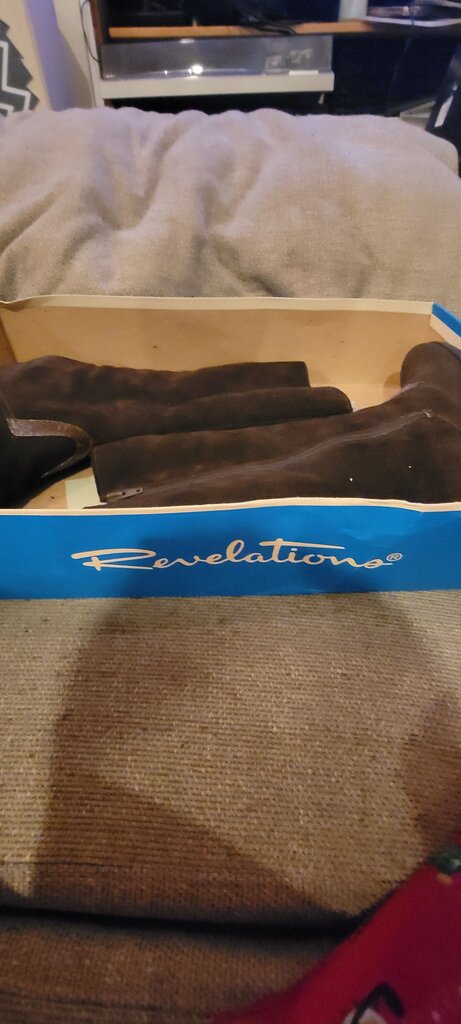 Revelations Brown Knee-High Boots