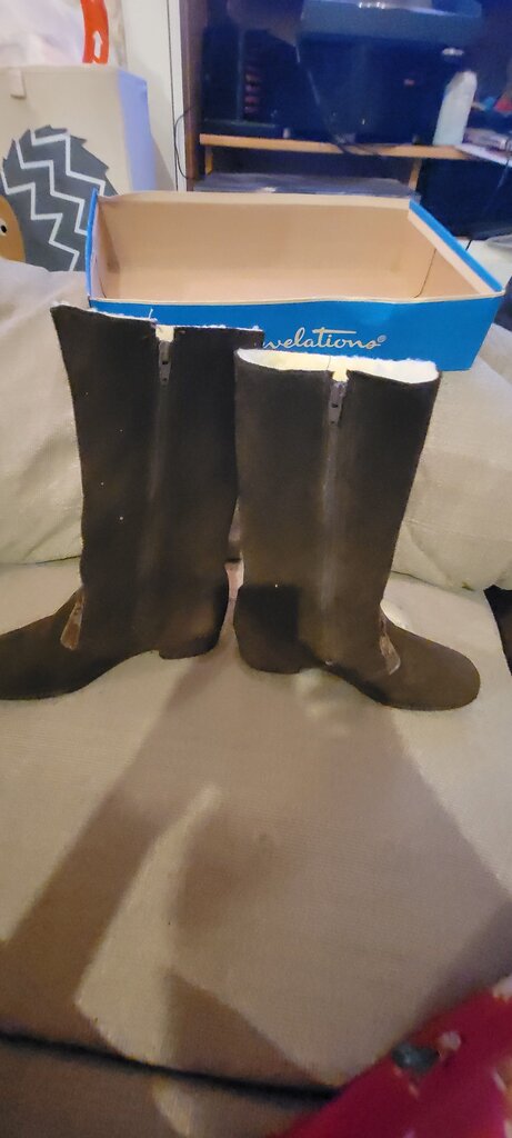 Revelations Brown Knee-High Boots