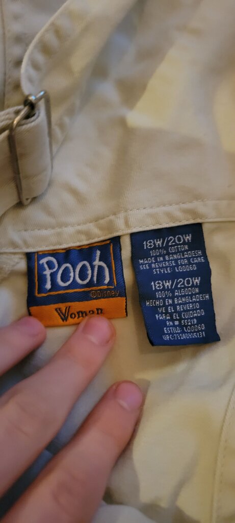 Women's Pooh Overalls