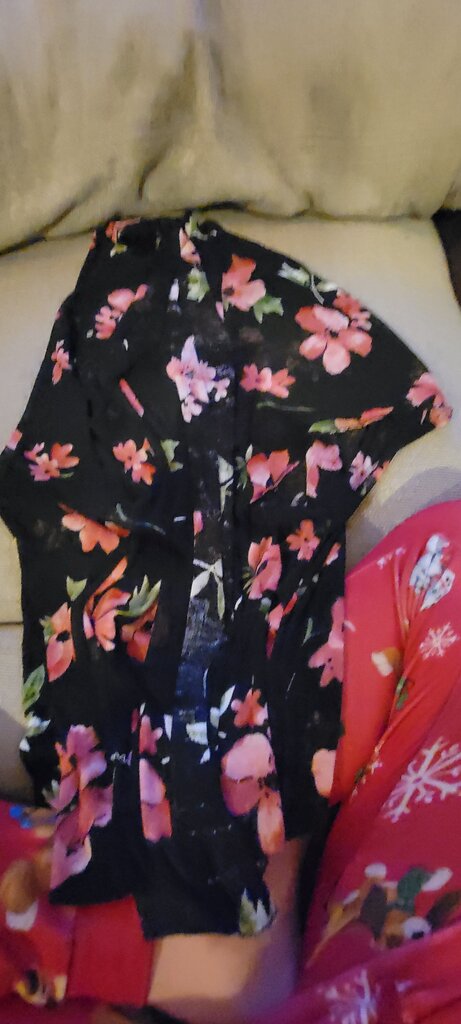 Floral Black Kimono Cardigan