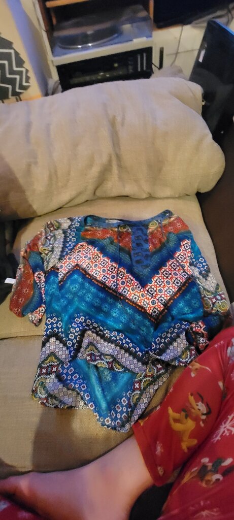 Figueroa & Flores Floral Print Blouse