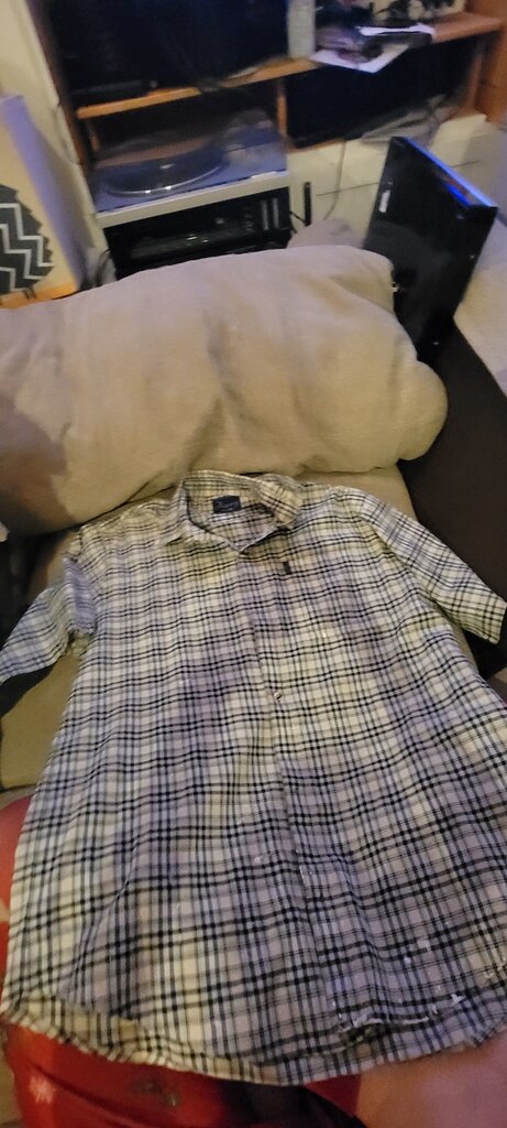 Plaid Short Sleeve Shirt