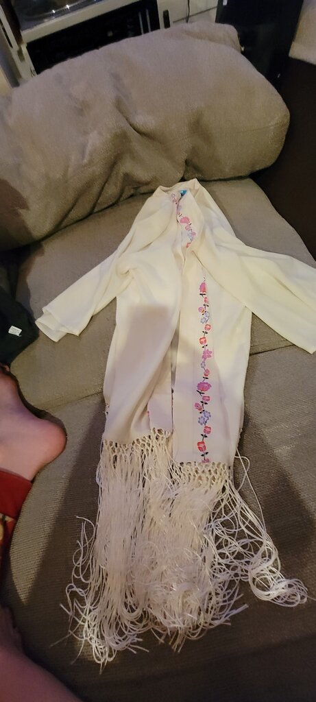 L'Amour Floral Embroidered Cover-Up