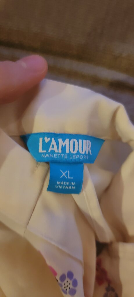 L'Amour Floral Embroidered Cover-Up