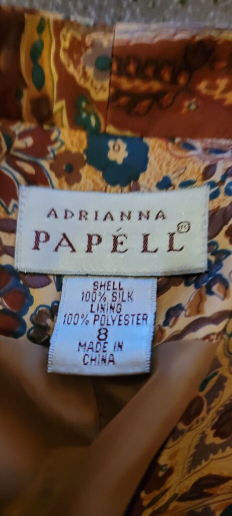 Adrianna Papell Women's Silk Blouse