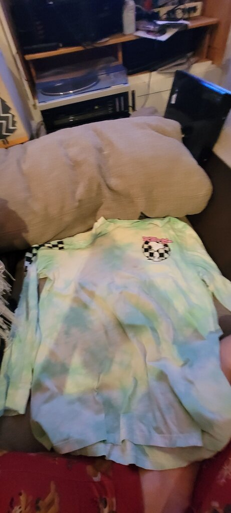 Peanuts Long Sleeve Tie Dye Shirt