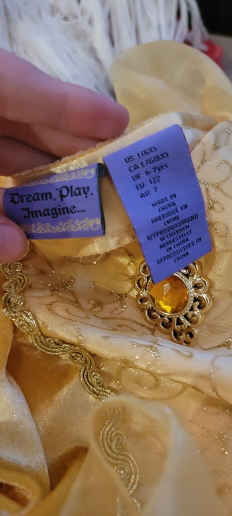 Girls' Princess Dress Costume