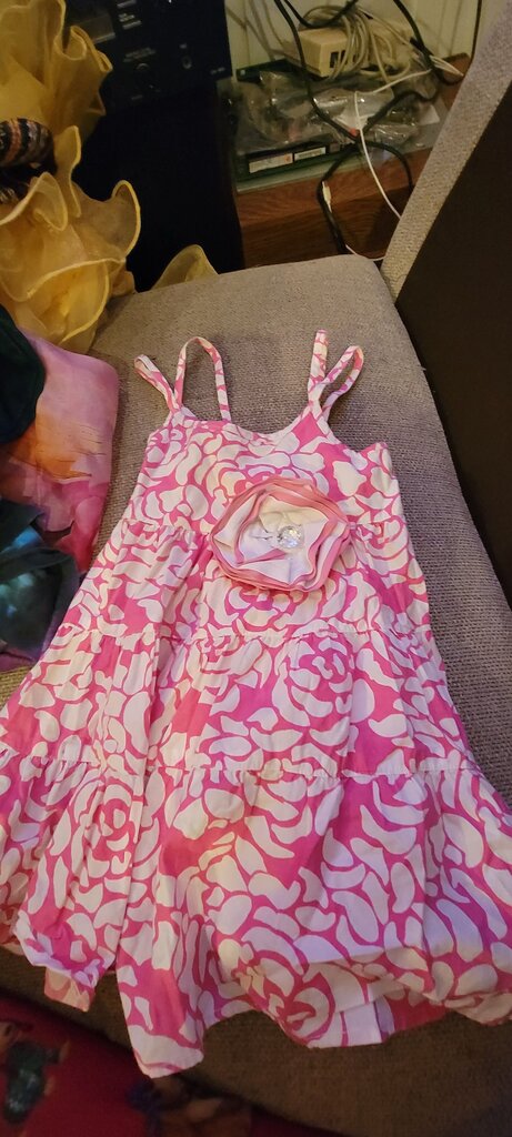 Marmellata Pink Floral Dress