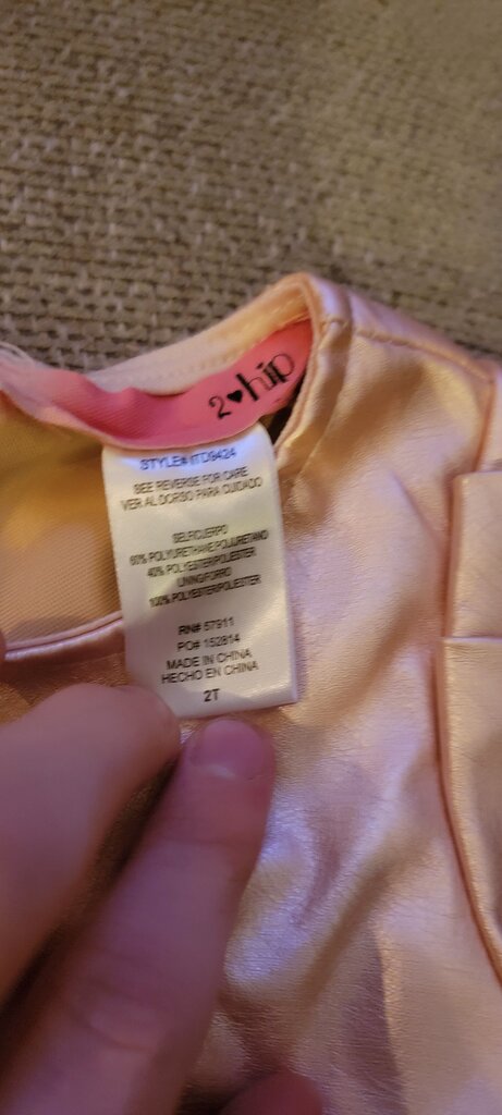 Girls Pink Dress with Bows