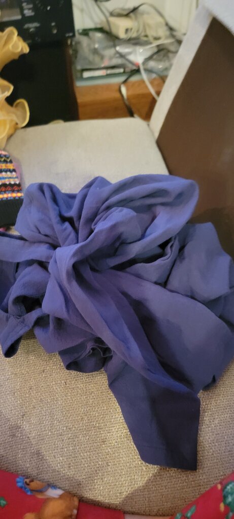 Purple Overalls
