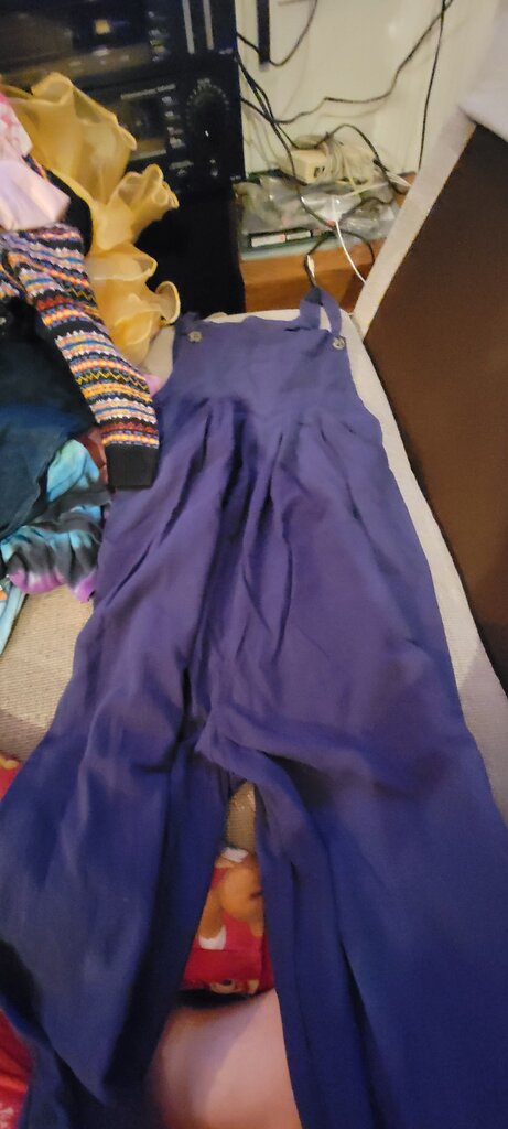 Purple Overalls