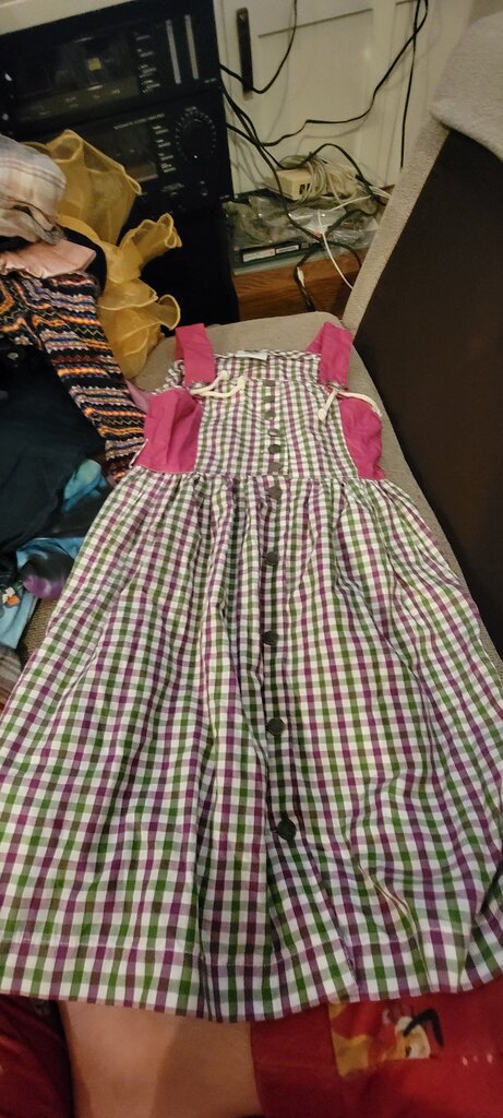 Usar Trachten Checkered Dress