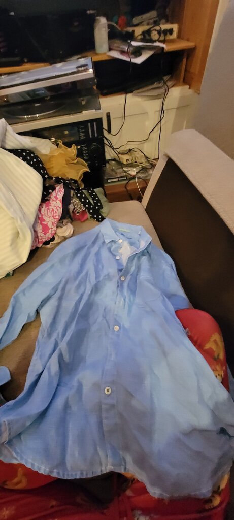 Tommy Bahama Light Blue Button-Up Shirt