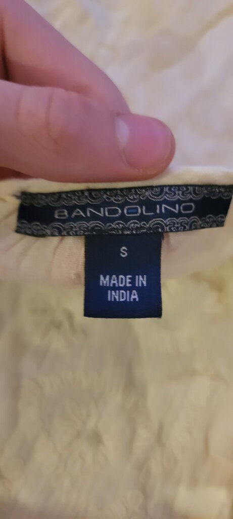 Bandolino Yellow Blouse