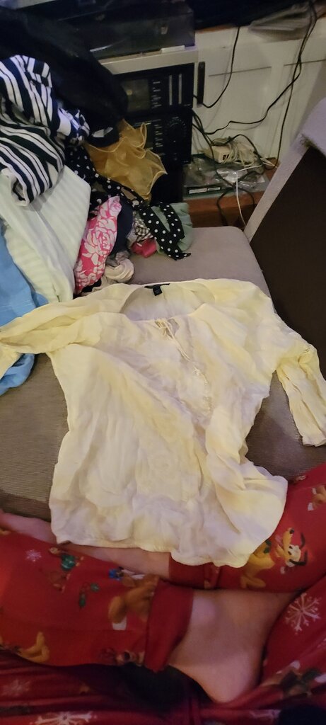 Bandolino Yellow Blouse