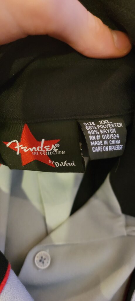 Fender The Collection Tuxedo Shirt