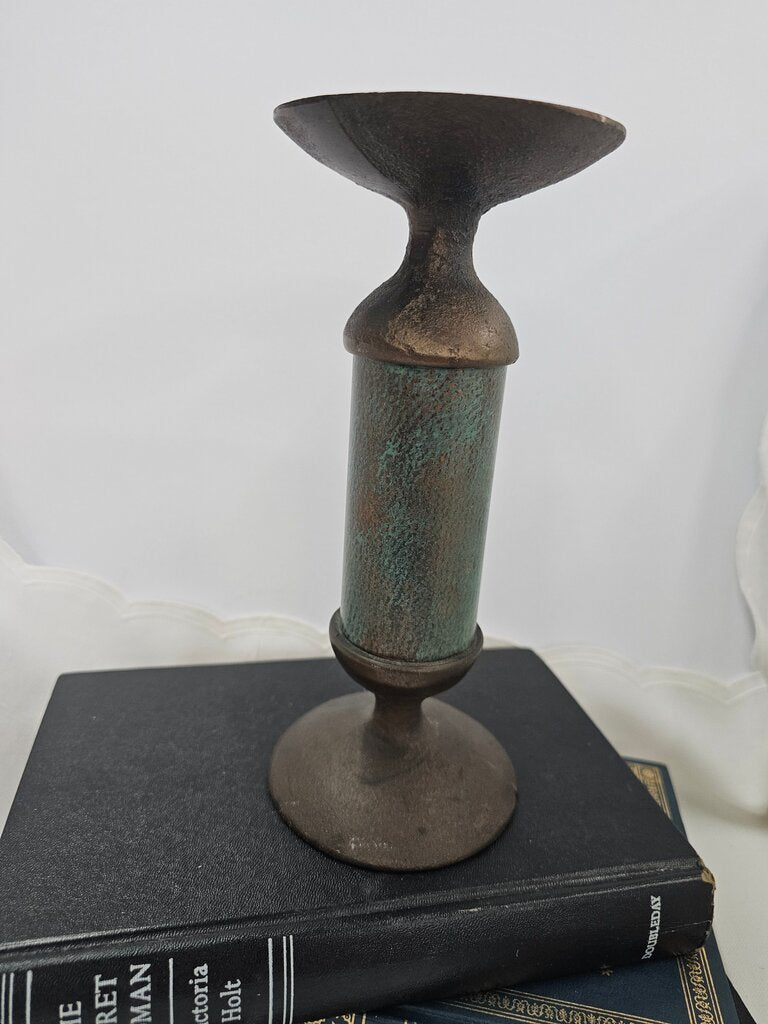 Vintage Metal Candle Holder