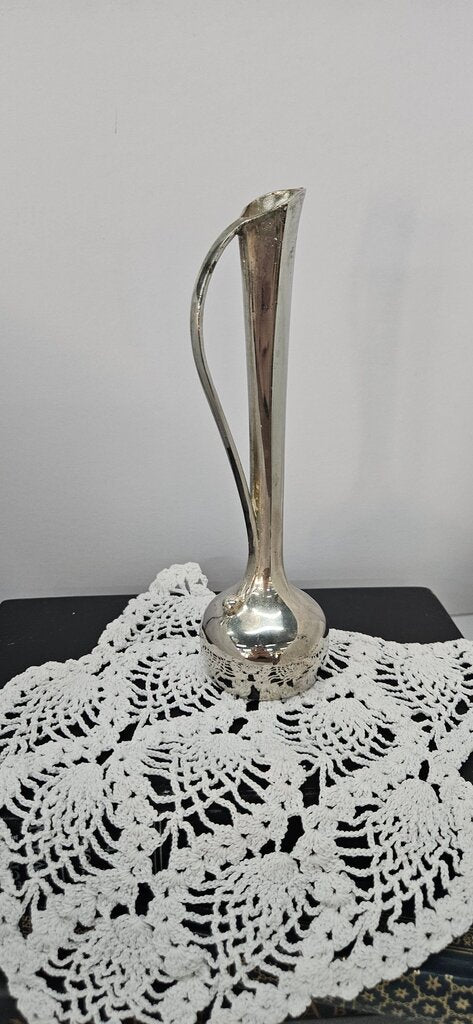 Vintage Silver Style Bud Vase