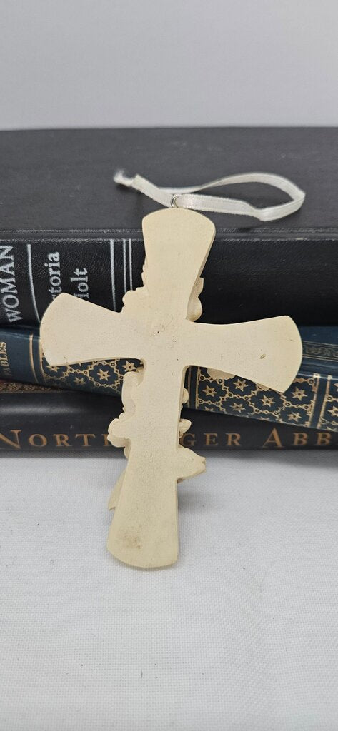 Happy Easter Decorative Cross
