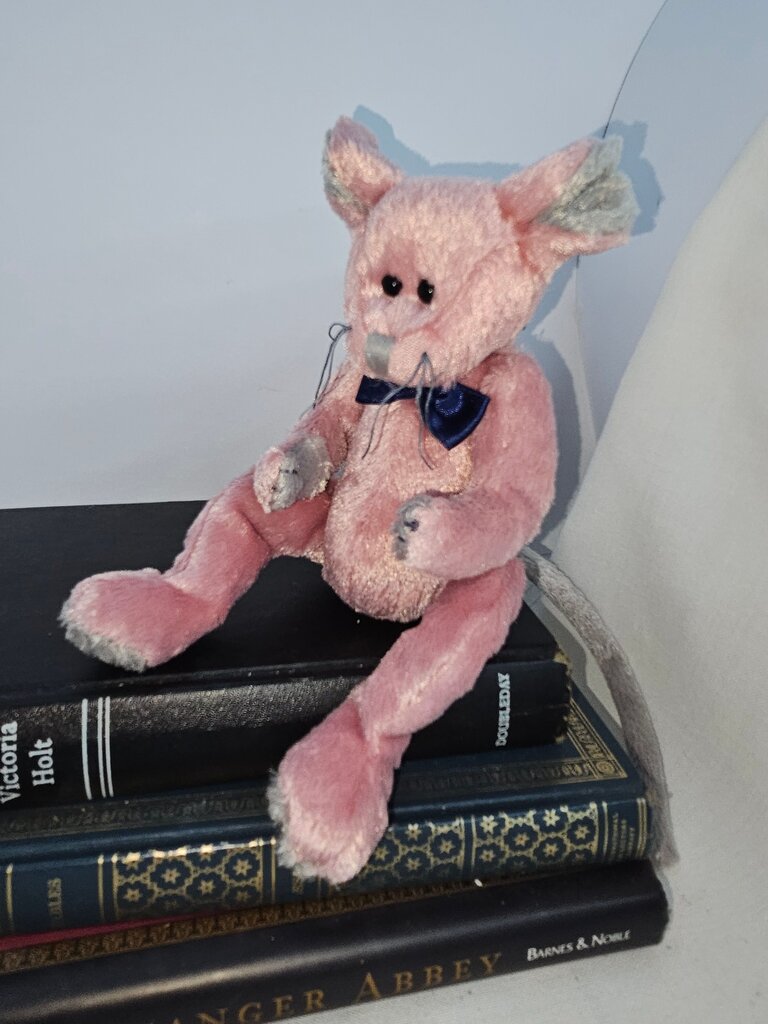 Pink Plush Stuffed Animal Mouse