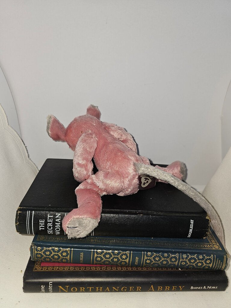 Pink Plush Stuffed Animal Mouse