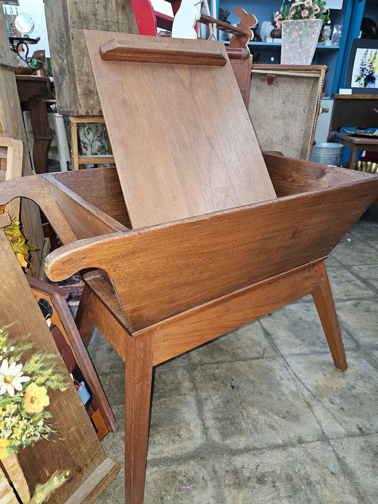 Vintage Wooden Bread Table