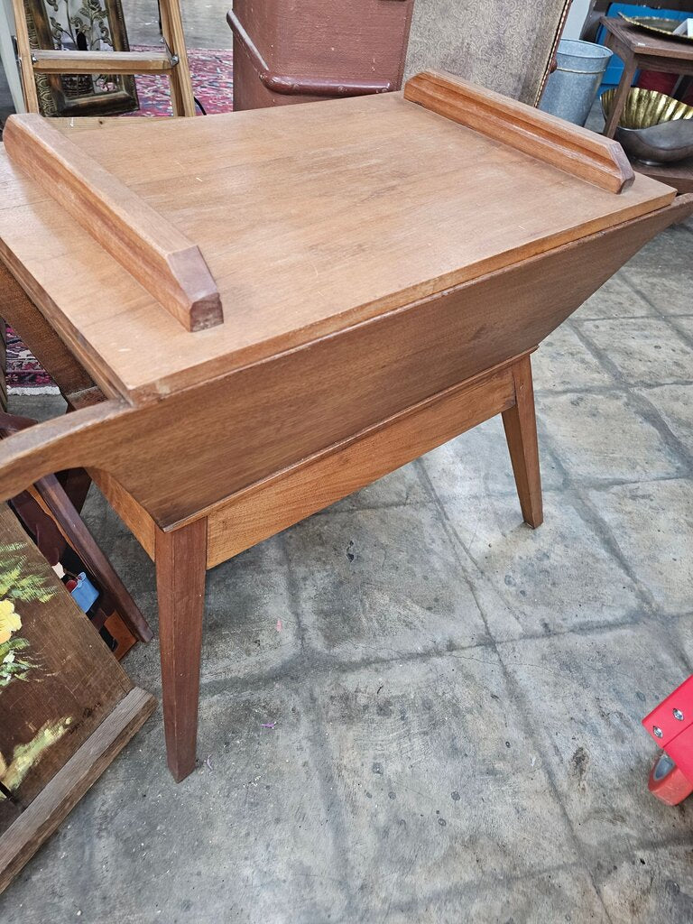 Vintage Wooden Bread Table
