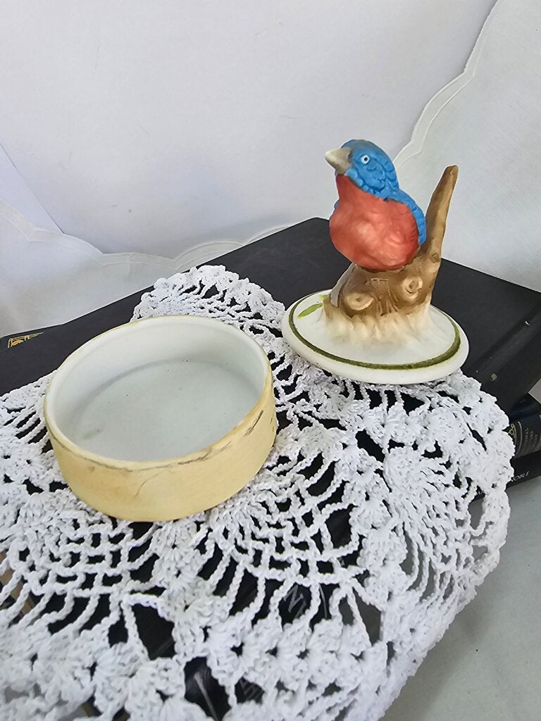 Blue-Robin Figurine
