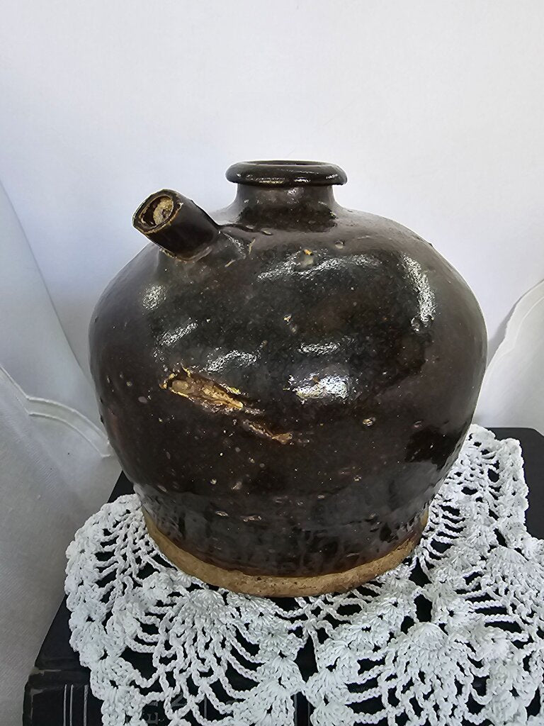 Antique Chinese Soy Sauce Jug