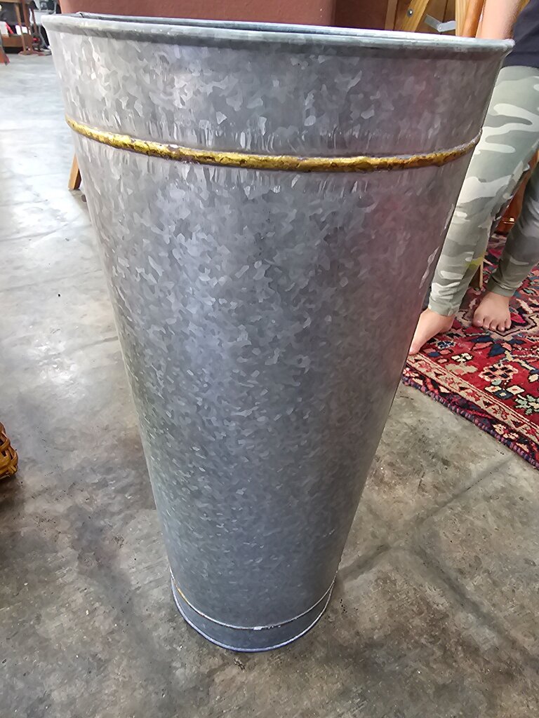 Hearth Hand Magnolia Galvanized Vase Plants Flowers