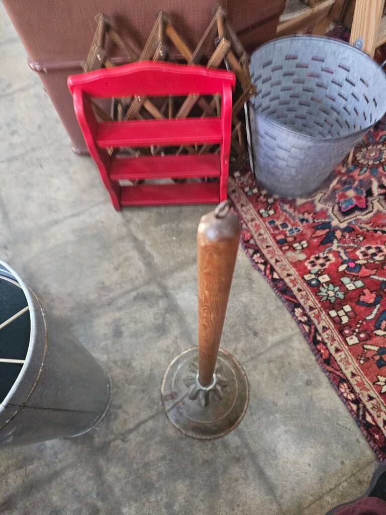 Vintage Hand Washer: Clothes Washing Tool Rustic Primitive