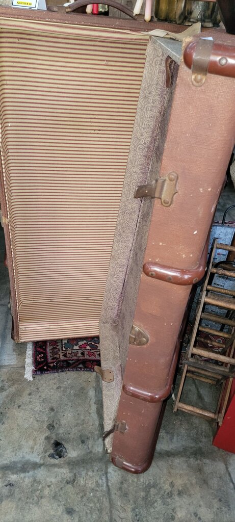 Vintage Brown Suitcase