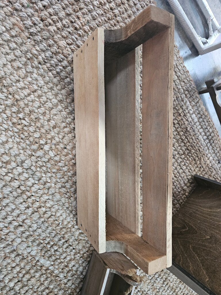 Vintage Wooden Storage Caddy/planter farmhouse country chic