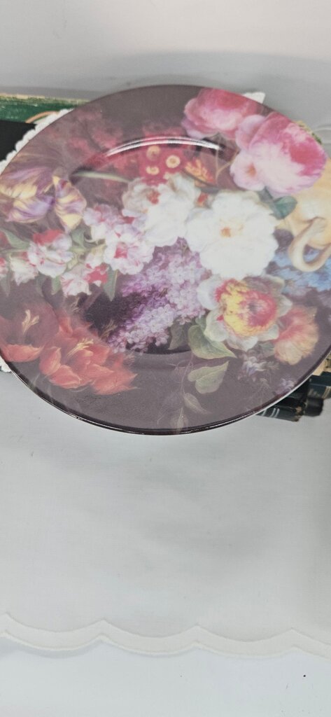 De Limoges France Home Floral Porcelain Dessert/Salad Plate