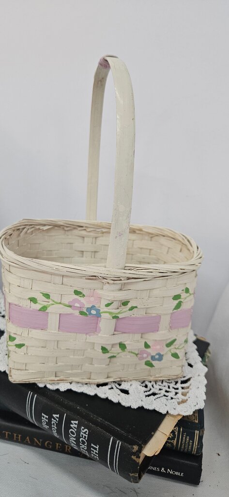 Decorative painted Basket