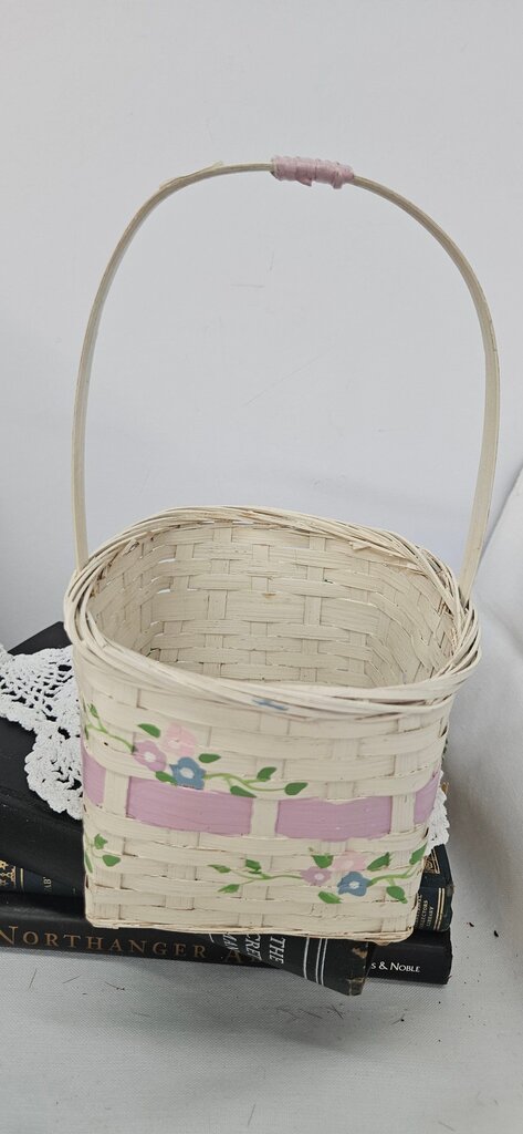 Decorative painted Basket