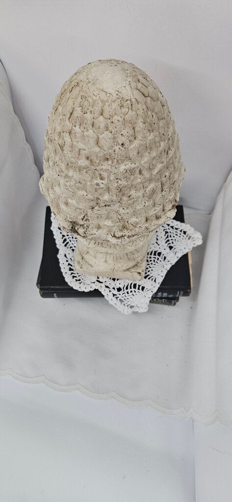 Decorative Finial Distressed Cottage Home Decor