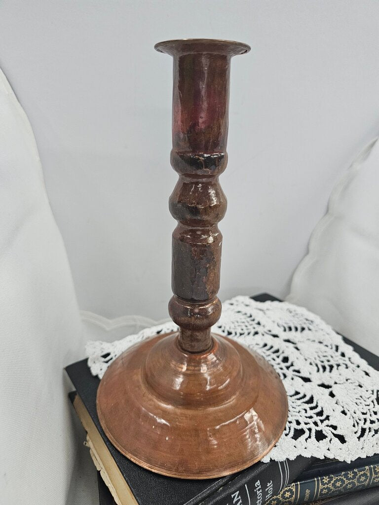 Vintage Copper Candle Holder