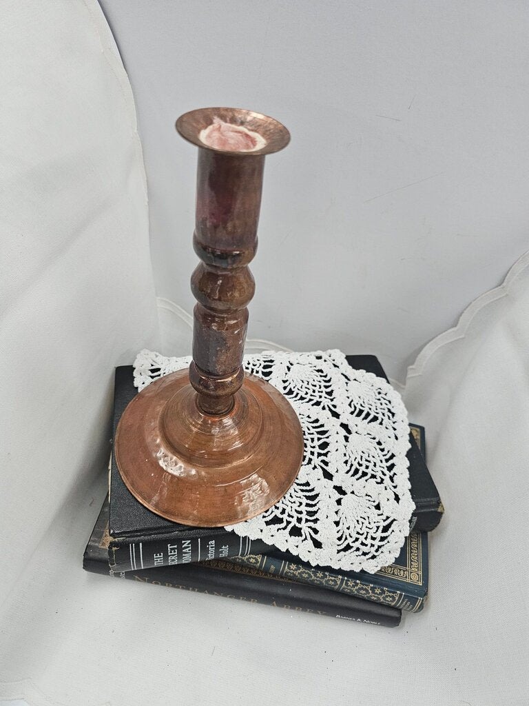 Vintage Copper Candle Holder