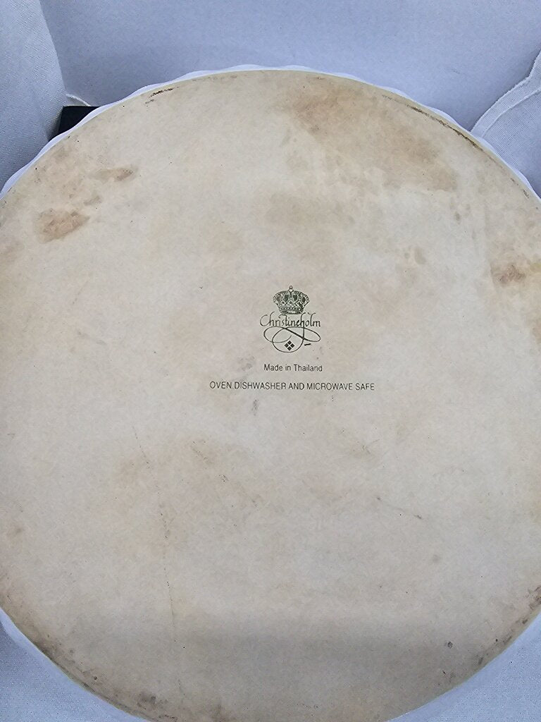 Christineholm Rose Pattern Pie Dish