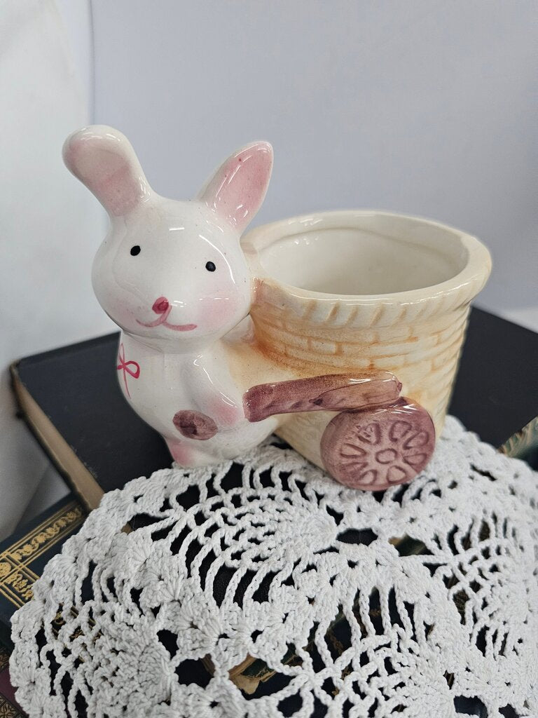 Ceramic Bunny Planter