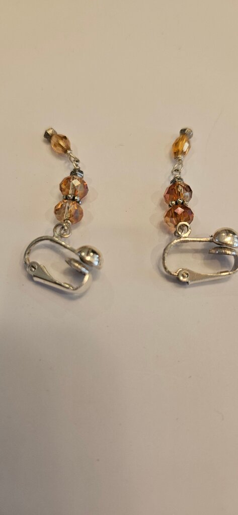 Stylish Beaded Dangle Earrings